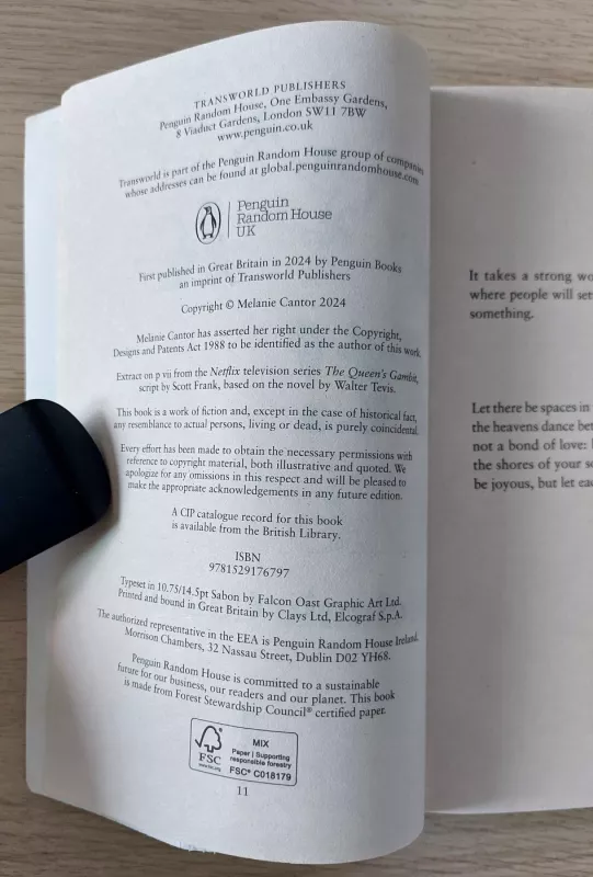 The F**k It! List: The uplifting, hilarious novel that proves the best things can come from disaster! - Melanie Cantor, knyga 4