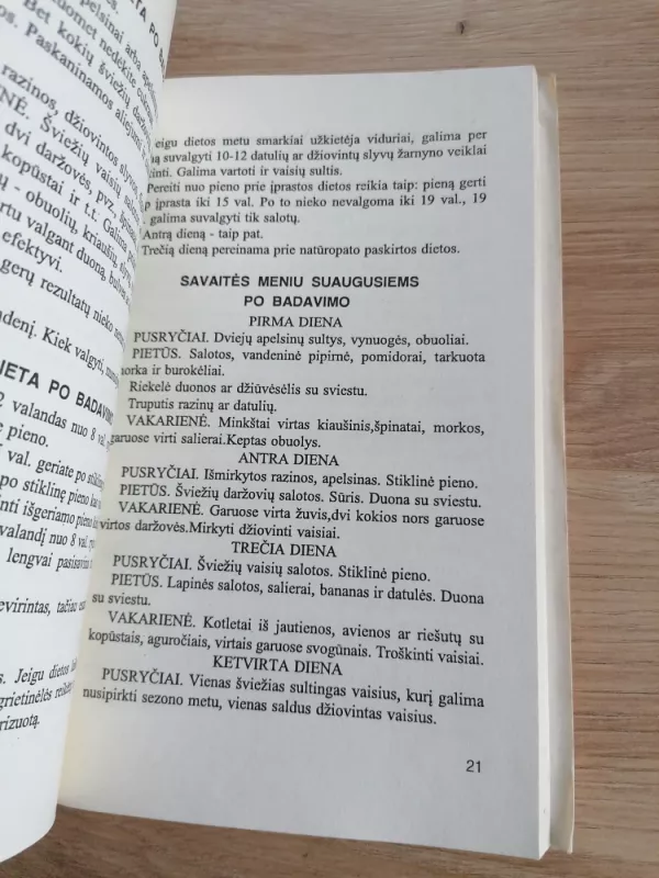 Natūralaus gydymosi žinynas - H. Bendžaminas, knyga 3