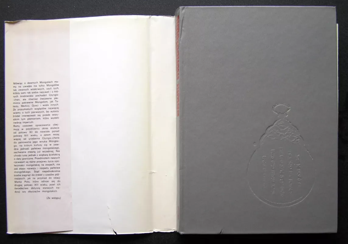 Dawni Mongołowie - Stanisłlaw Kałużyński, knyga 3