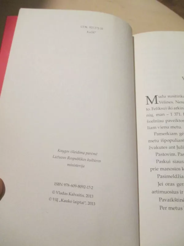 Stiklinė aguonų - Vladas Kalvaitis, knyga 6