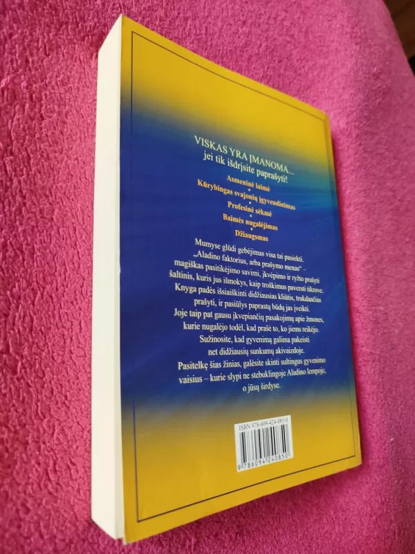 Aladino faktorius, arba Prašymo menas - Jack Canfield, Mark Viktor Hansen, knyga 6