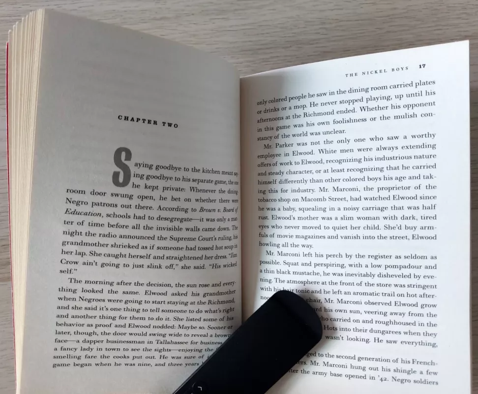 The nickel boys - Colson Whitehead, knyga 4