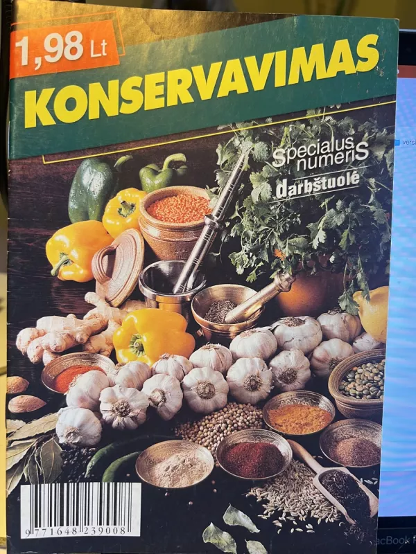 Konservavimas. Darbštuolė Specialus nr. - Redaktorė Violeta Barysienė, knyga 2