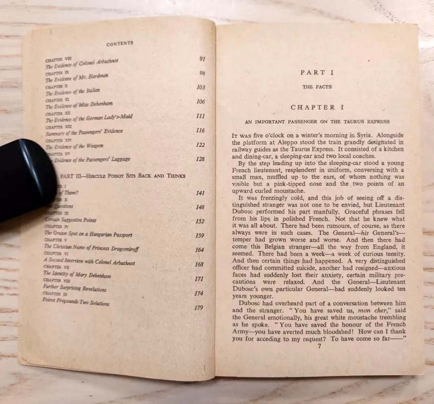 Murder on the Orient Express. Classic Vintage - Agatha Christie, knyga 4