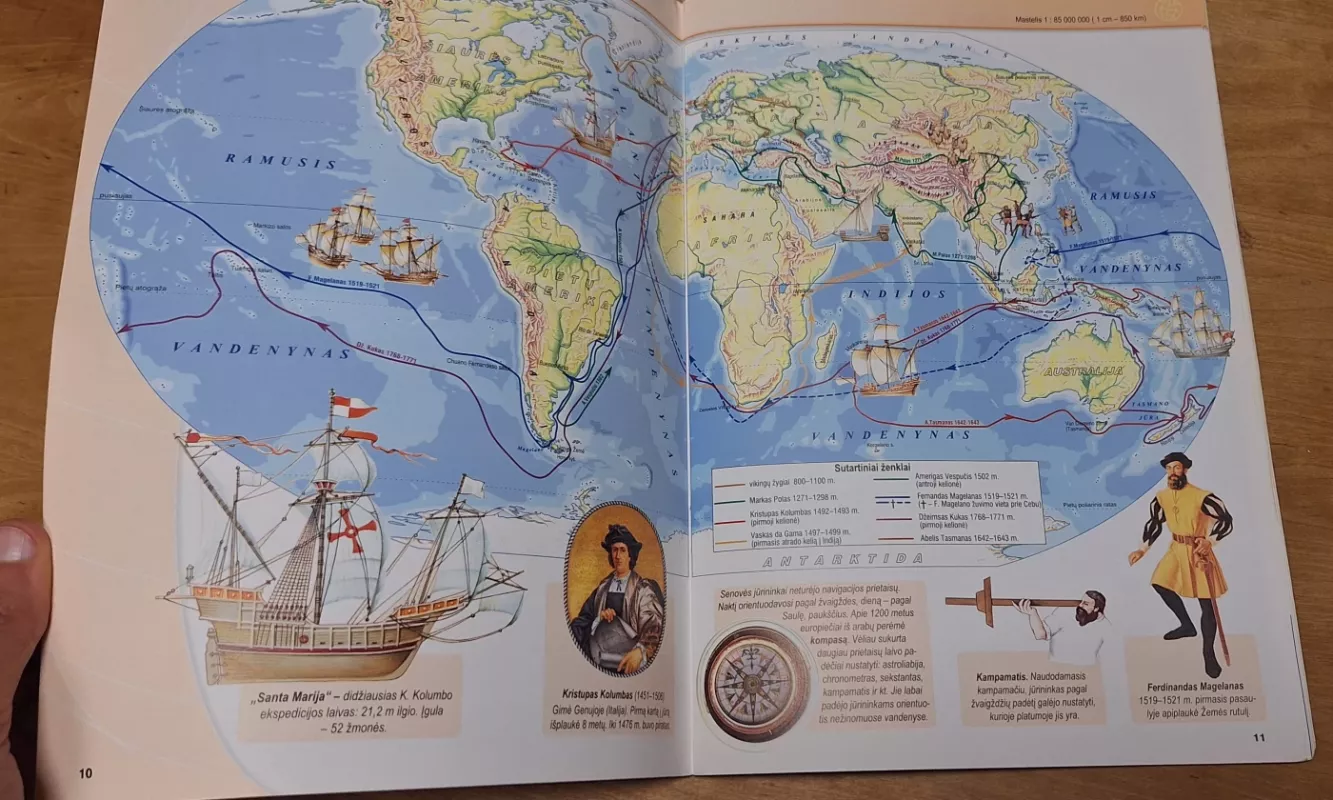 žemė geografijos atlasas 6-tai klasei - Autorių Kolektyvas, knyga 2