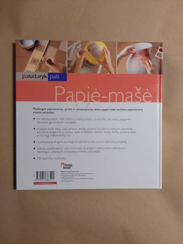 Papjė-mašė. Popierinių dirbinių menas - Marion Elliot, knyga 3