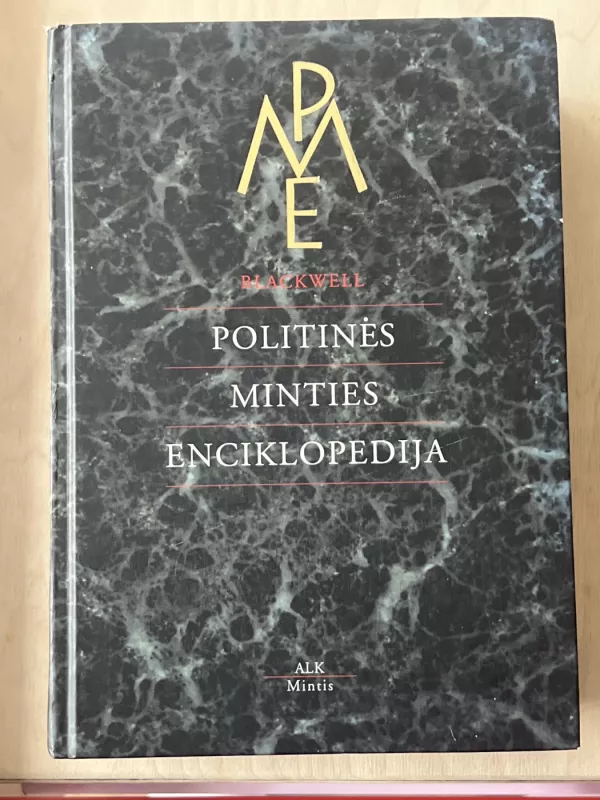 Politinės minties enciklopedija - David Miller, knyga 2