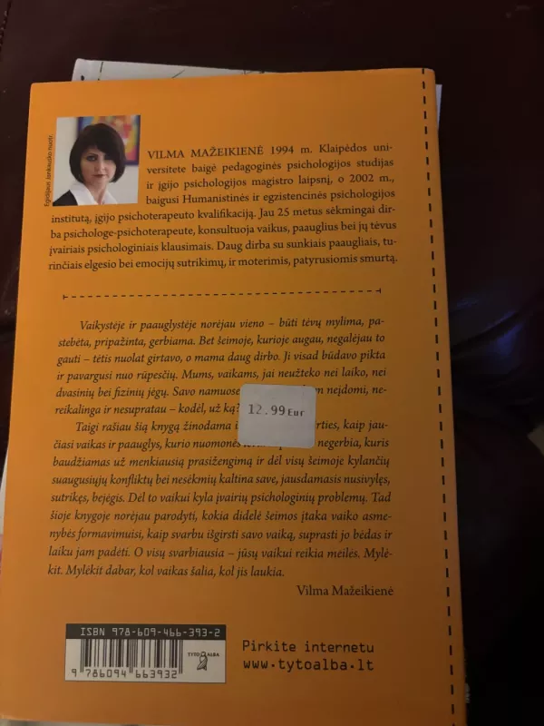 Kai augti sunku - Vilma Mažeikienė, knyga 3