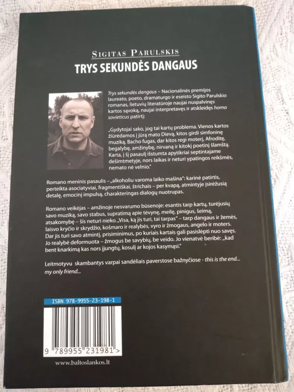 Trys sekundės dangaus - Sigitas Parulskis, knyga 3