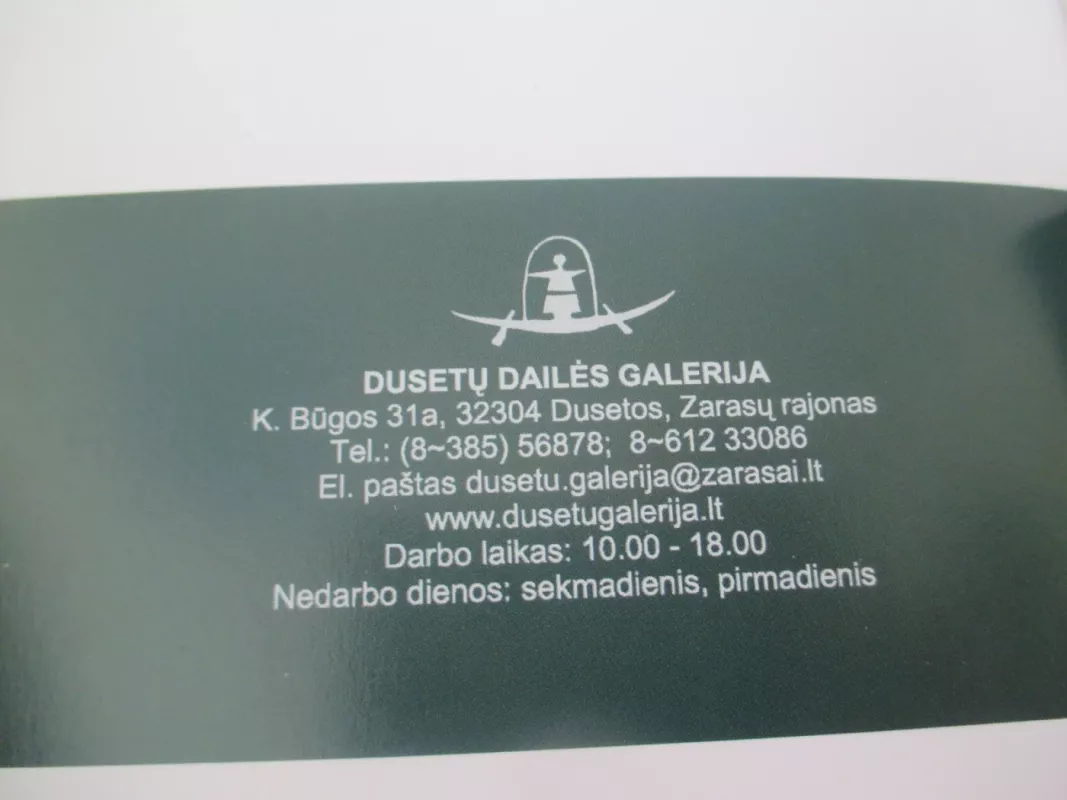 Dusetų dailės galerija - Alvydas Stauskas, knyga 6