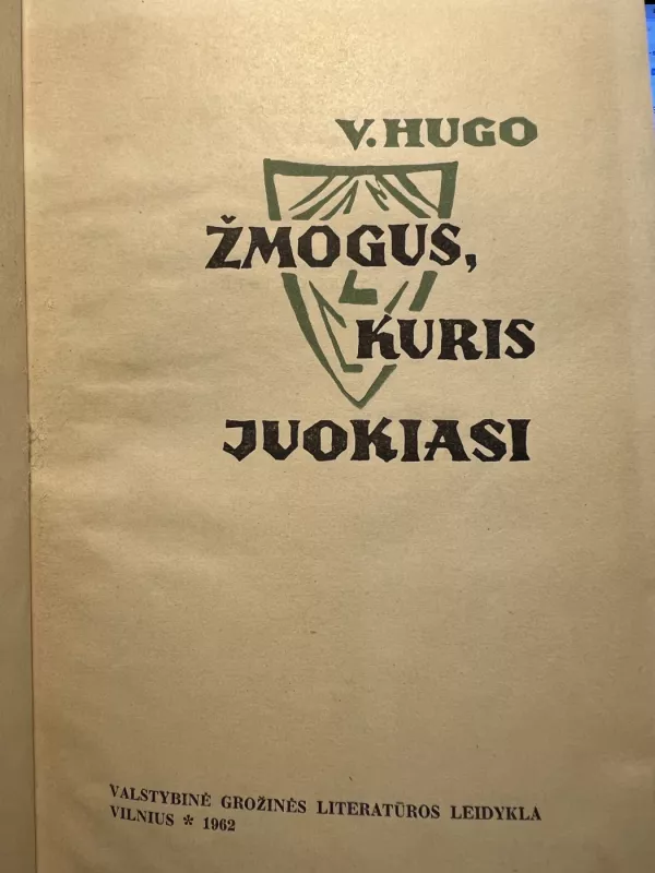 zmogus kuris juokiasi - Viktoras Hugo, knyga 3