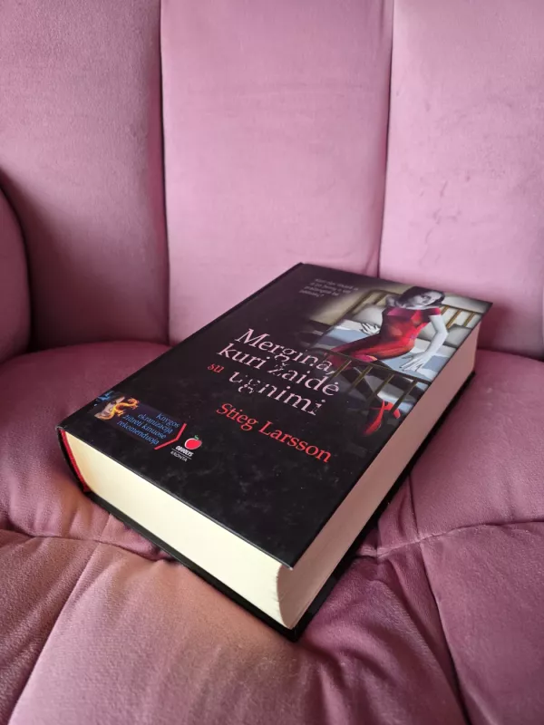 Mergina, kuri žaidė su ugnimi - Stieg Larsson, knyga 3