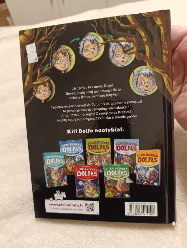 Vilkolakiukas Dolfas. 8 Vilkolakių išdaigos - Paul van Loon, knyga 3