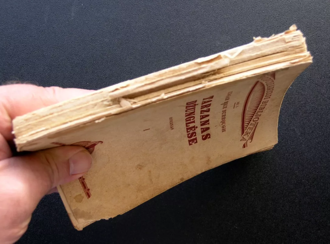 Tarzanas džiunglėse I dalis - Edgar Rice Burrough, knyga 3