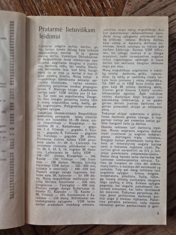 Kasdieninis darbas sode - F. Biomigas, knyga 4