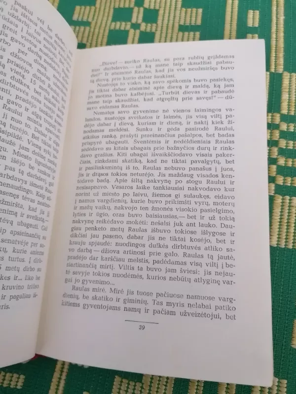 Raštai (I tomas) - Jonas Biliūnas, knyga 5