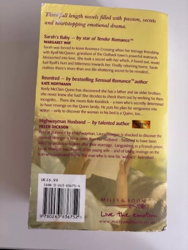 The Mother's day collection - Margaret Way Kate Hoffmann Helen Dickson, knyga 3