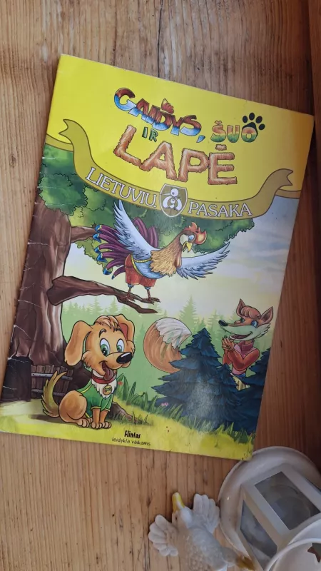 Gaidys, šuo ir lapė - Rasa Dagienė, knyga 2