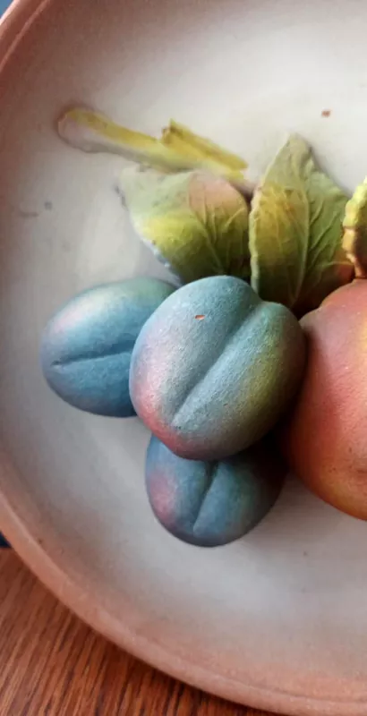 Dekoratyvinė pakabinama keraminė lėkštė su vaisiais - , namai ir interjeras 4