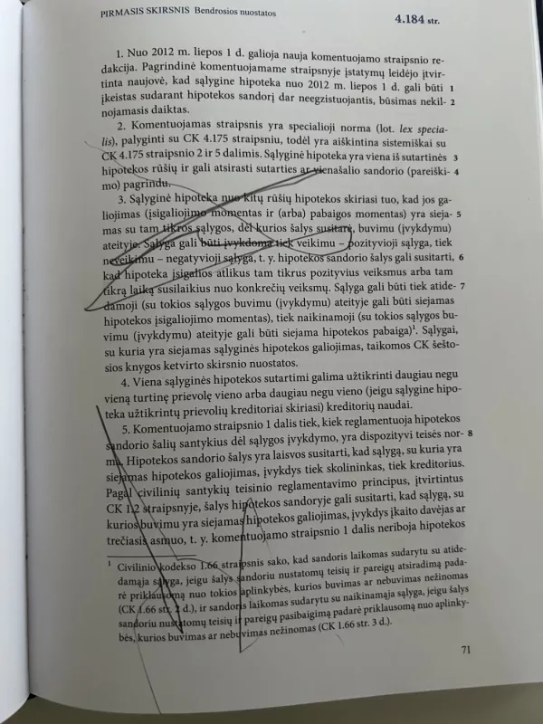 LR civilinio kodekso komentaras. Ketvirtoji knyga. Daiktinė teisė. Hipoteka - Autorių Kolektyvas, knyga 3