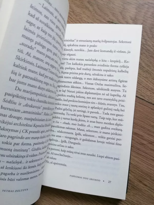 Pabėgimas nuo absurdo - Petras Deltuva, knyga 6