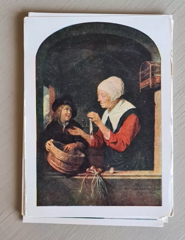 Vakarų Europos tapyba. Atvirukai - Autorių Kolektyvas, knyga 6