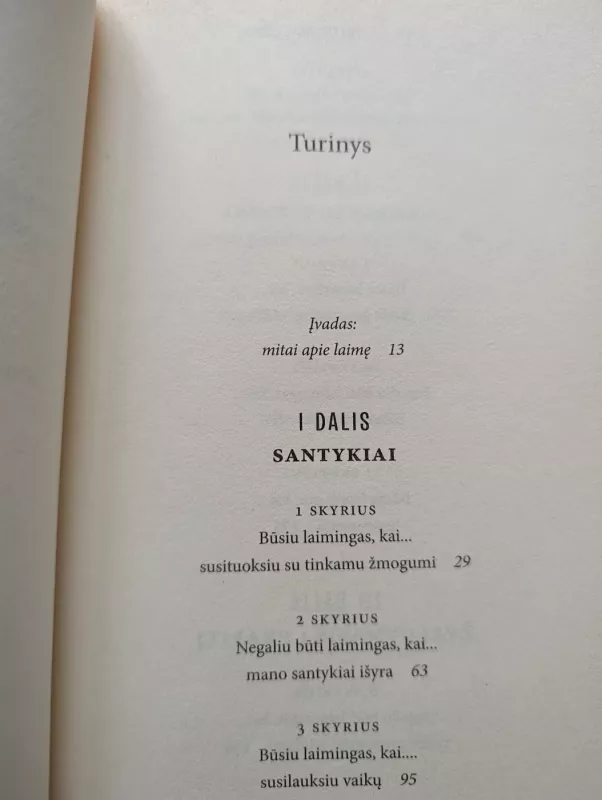 Mitai apie laimę. Kaip džiaugtis gyvenimu - Sonja Lyubomirsky, knyga 4