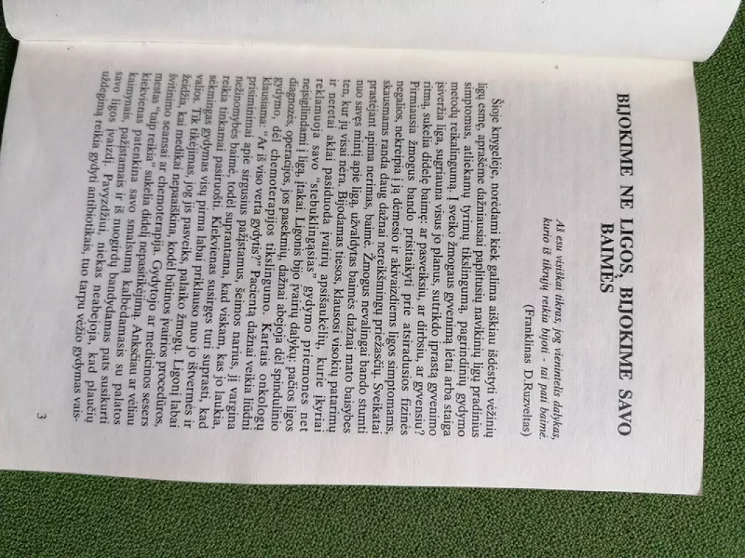 Atvirai apie vėžį - Leonarda Šarakauskienė, knyga 4