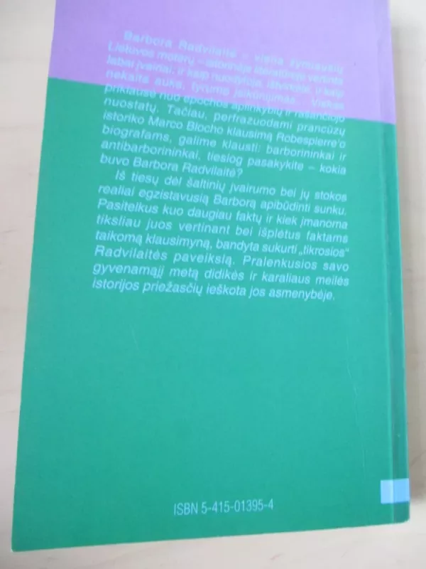 Barbora Radvilaitė - Raimonda Ragauskienė, knyga 4