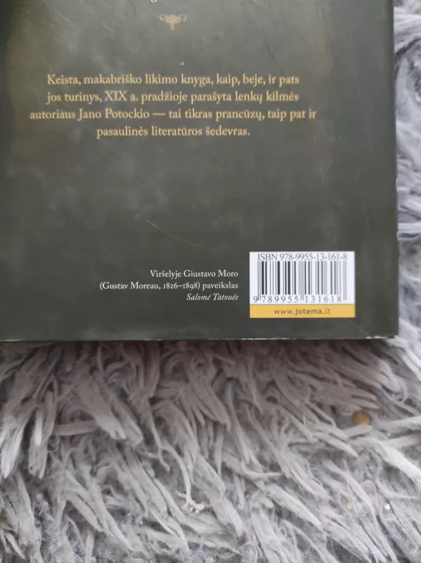 RANKRASTIS RASTAS SARAGOSOJE - JEA POTOCKI, knyga 3