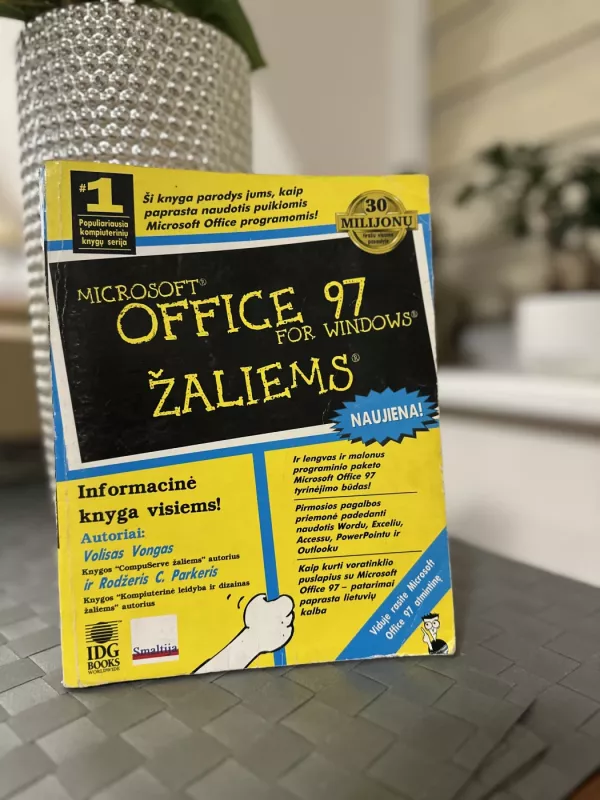 Microsoft Office 97 for Windows žaliems - Volisas Vongas, Rodžeris C.  Parkeris, knyga 3