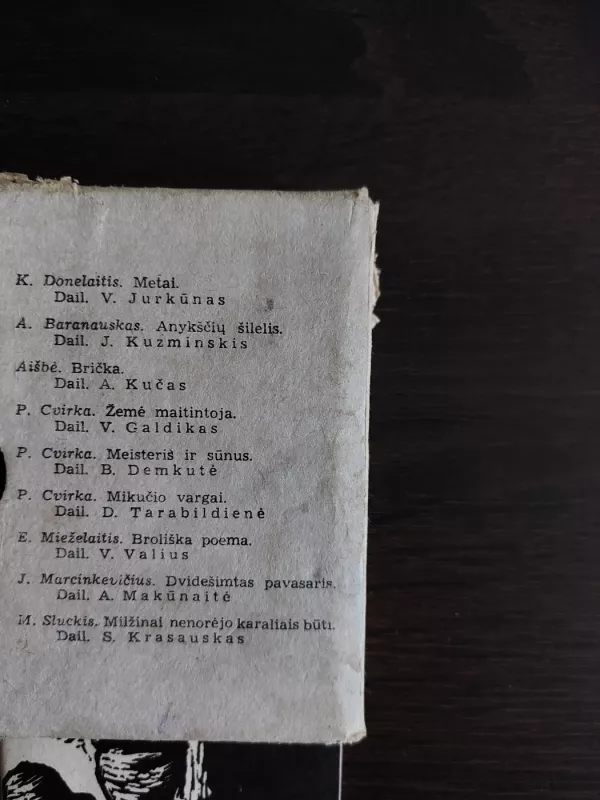 Mažo formato lietuvių klasikos kūrinių rinkinys 17 vnt. - Autorių kolektyvas (įvairūs), knyga 3