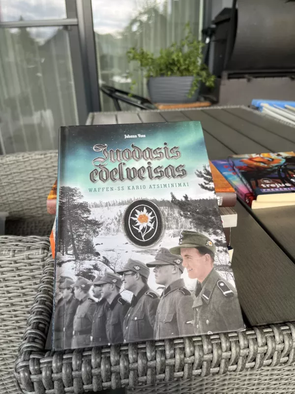 Juodasis Edelveisas. Waffen-SS kario atsiminimai - Johann Voss, knyga 2