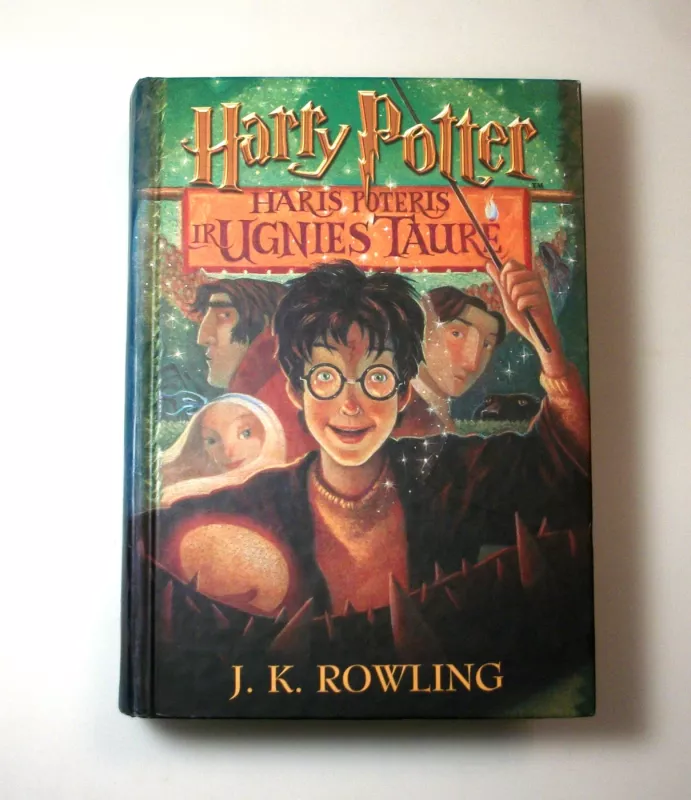 Haris Poteris ir Ugnies taurė - Rowling J. K., knyga 2