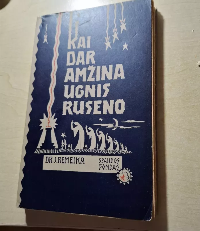 Kai dar amžina ugnis ruseno - Dr. Jonas Remeika, knyga 2