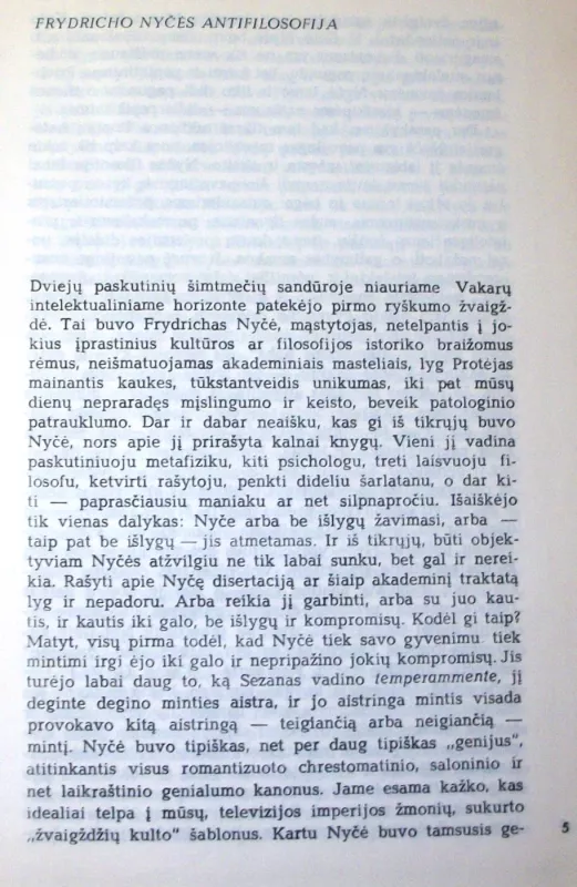 Frydrichas Nyčė. Rinktiniai raštai - Frydrichas Nyčė, knyga 5