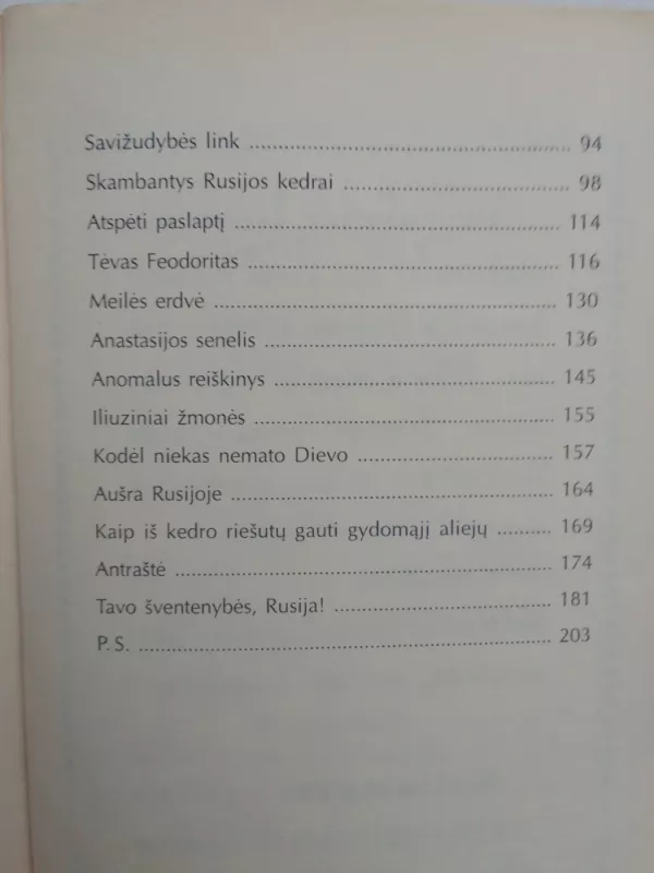 Skambantys kedrai - Vladimiras Megre, knyga 4