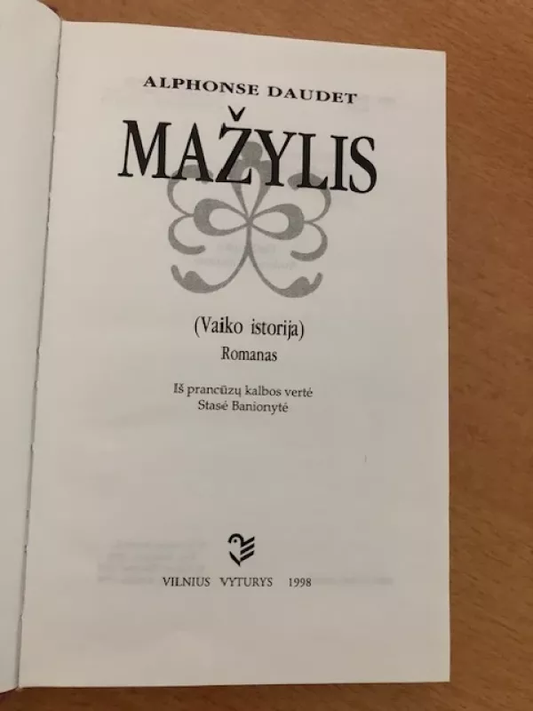 Mažylis - Alphonse Daudet, knyga 3