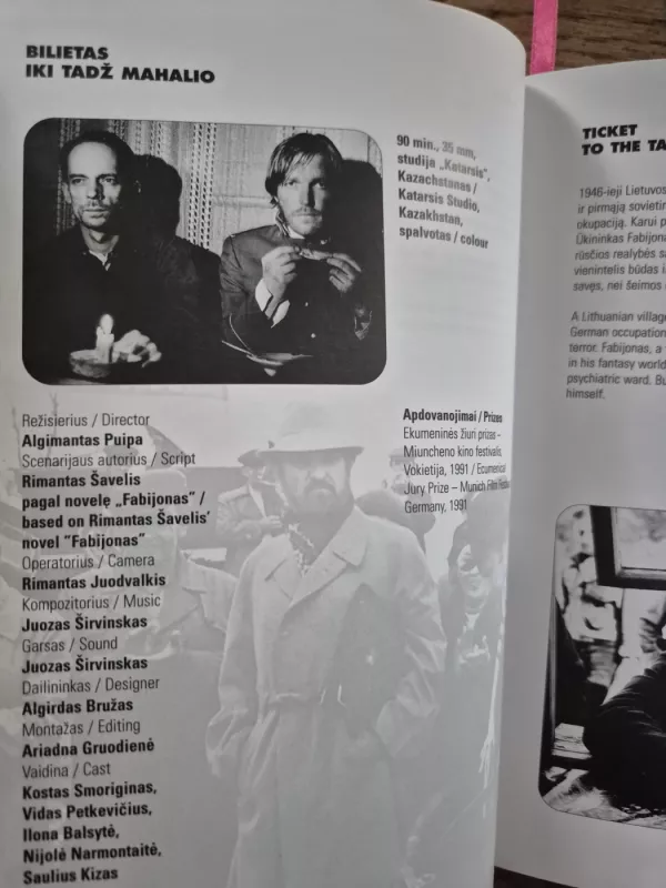 "Lietuvių filmai" (1990-2002) - Gražina Arlickaitė, knyga 5