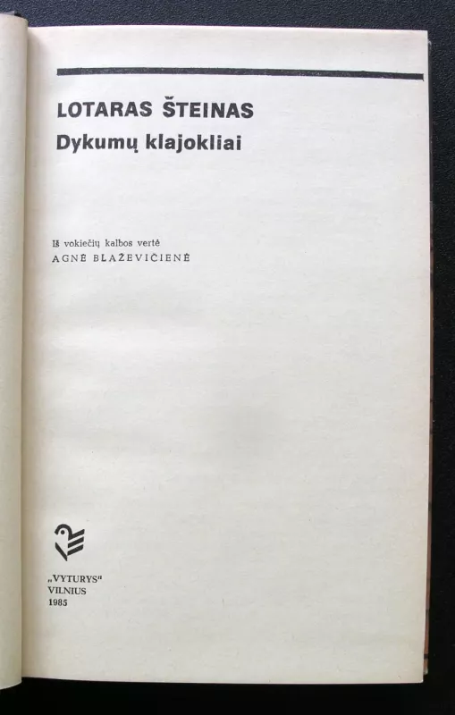 Dykumų klajokliai - Lotaras Šteinas, knyga 3