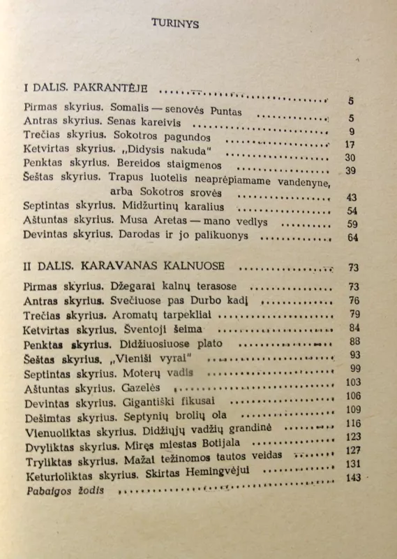 Pėsčiomis per Šiaurės Somalį - Fransua Balzanas, knyga 4