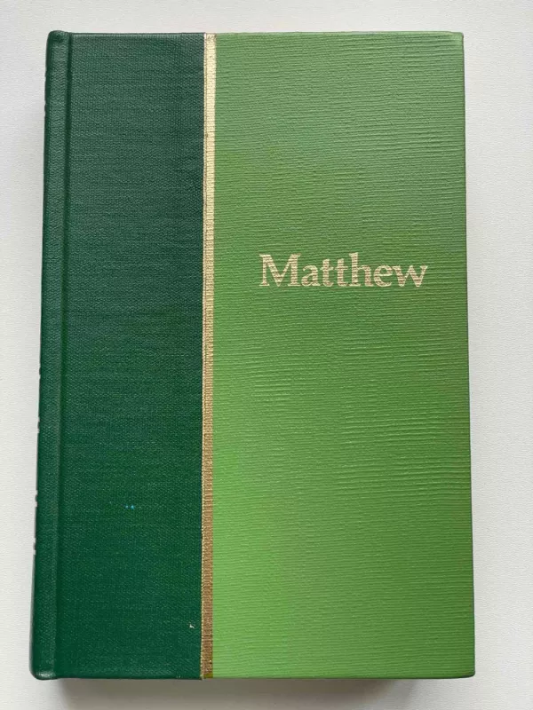 Matthew (anglų k.) - Witness Lee, knyga 2