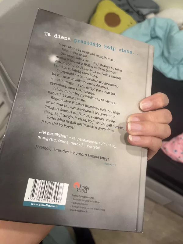 Jei pasilikčiau - Forman Gayle, knyga 3