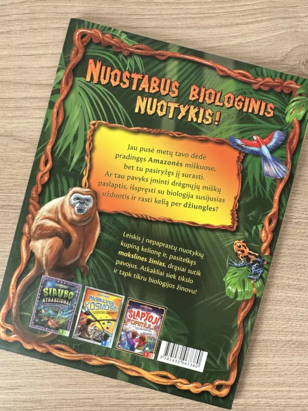 Nuotykis Amazonijoje - Dan Green, knyga 3