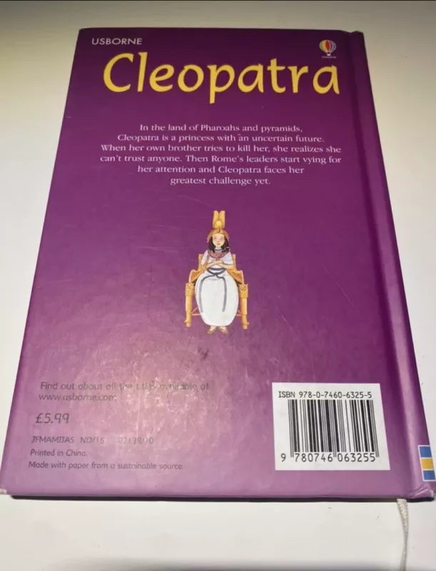 Cleopatra - Katie Daynes, knyga 3