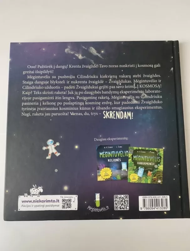 Mėgintuvėlis kosmose - Renata Česūnienė, Laurynas Česūnas, knyga 3