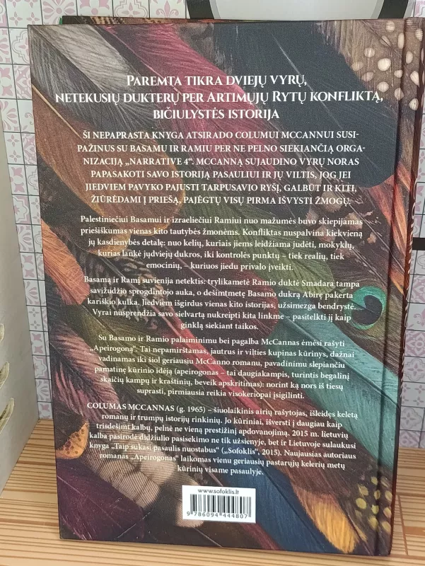 Apeirogonas - Colum McCann, knyga 5