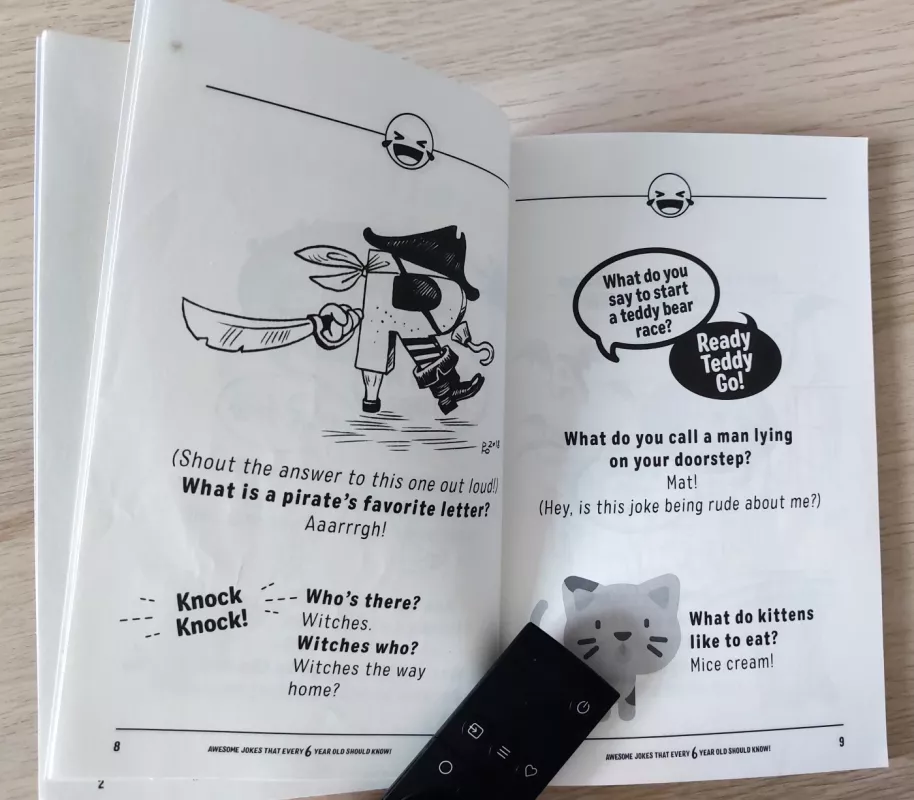 Awesome Jokes That Every 6 Year Old Should Know!: Bucketloads of rib ticklers, tongue twisters and side splitters - Mat Waugh, knyga 5