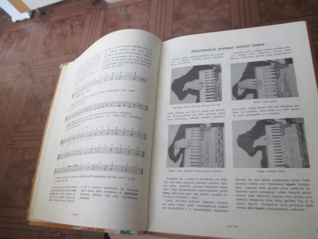 Akordeono pradžiamokslis - V Burinskas, knyga 6