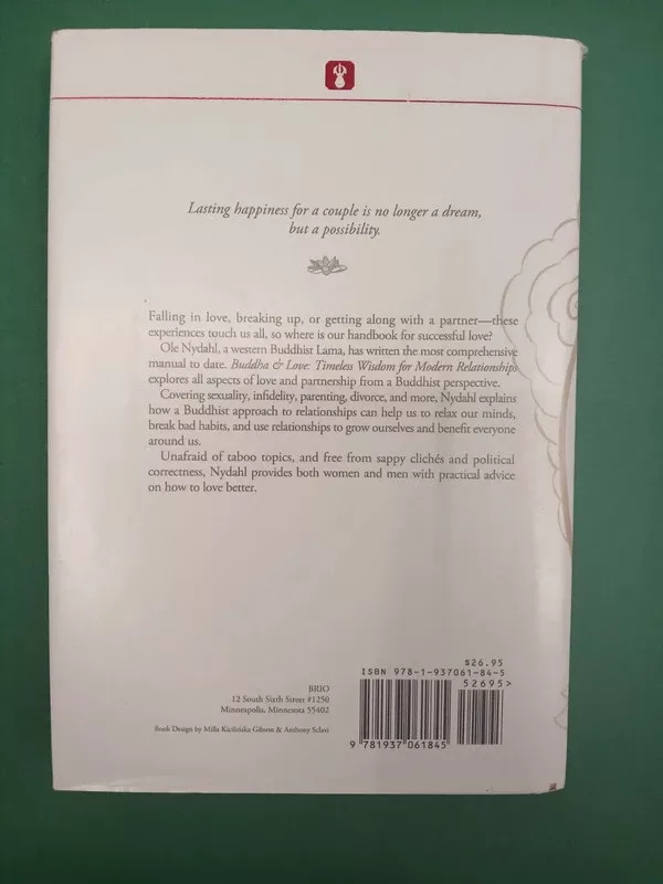 Buddha & Love: Timeless Wisdom for Modern Relationships - Lama Ole Nydahl, knyga 3